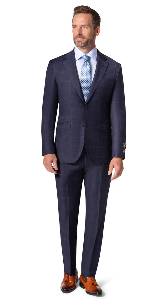 Berragamo Elegant - Faille Wool Slim Suit 10005.4054/5000