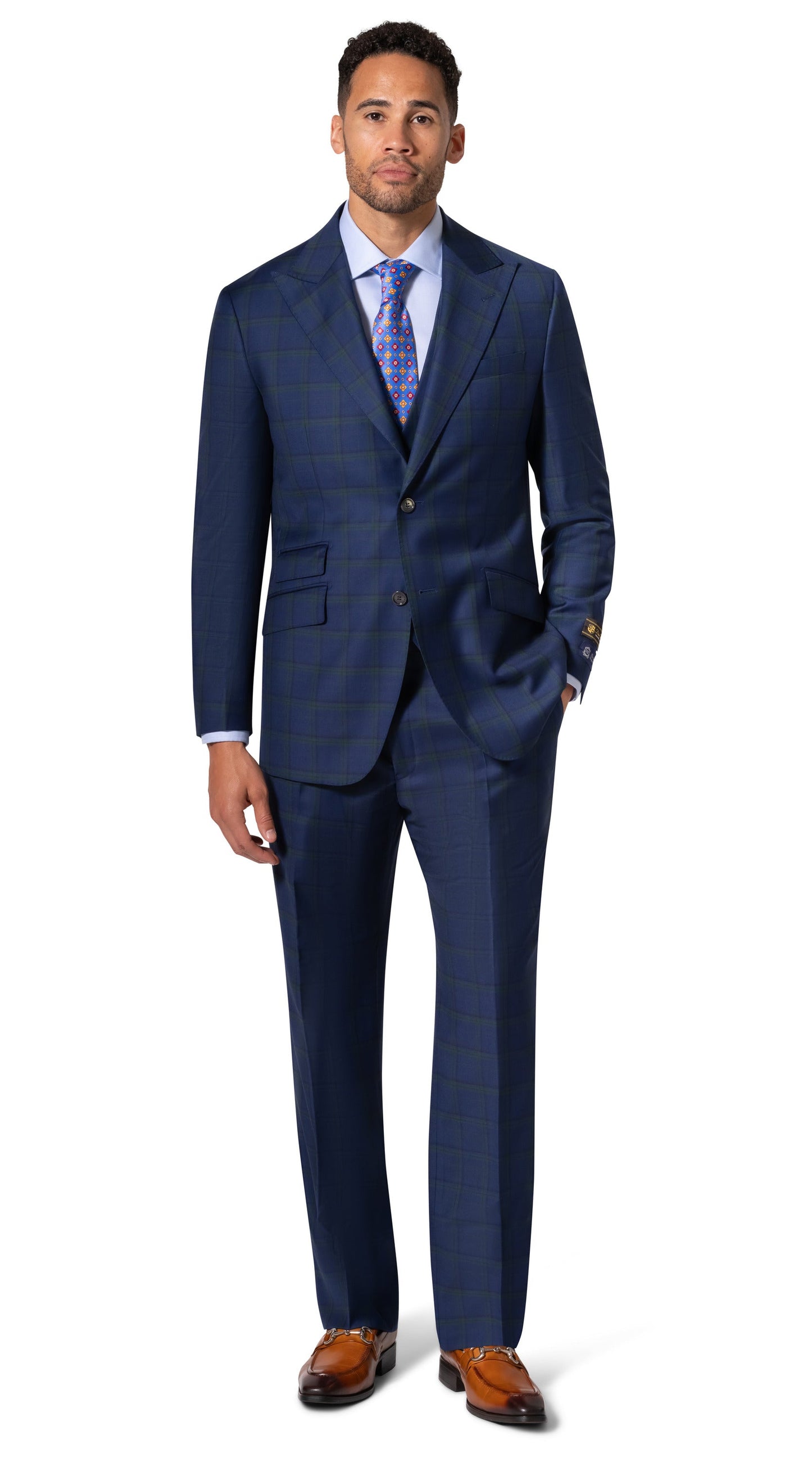 Berragamo Essex Elegant - Faille Wool Solid Suit 10005.4055