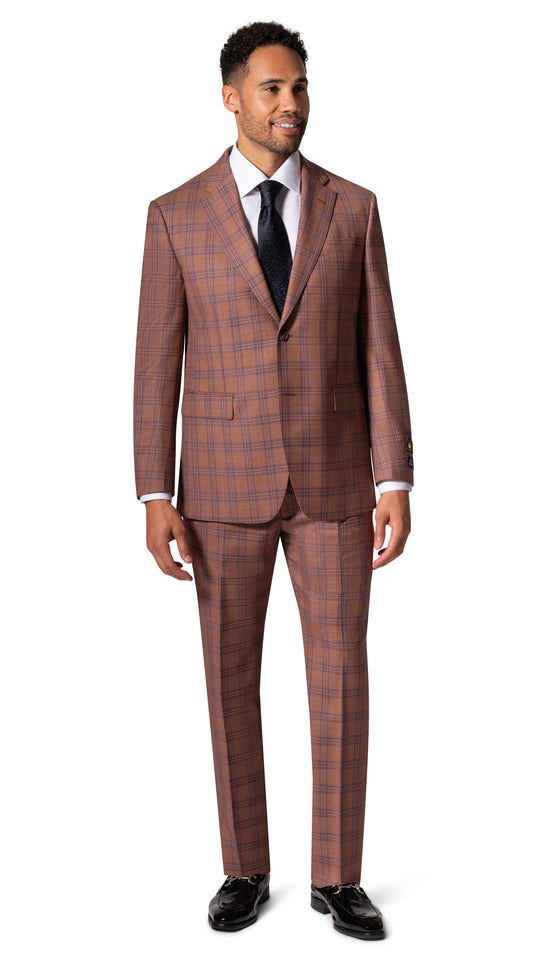 Berragamo Elegant - Faille Wool 10005.4098 S/B Modern Fit Suit