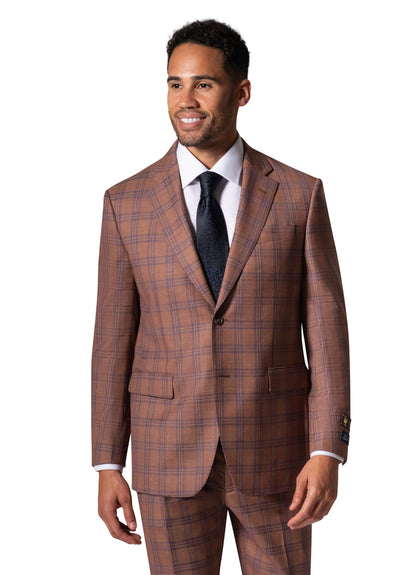 Berragamo Elegant - Faille Wool 10005.4098 S/B Modern Fit Suit