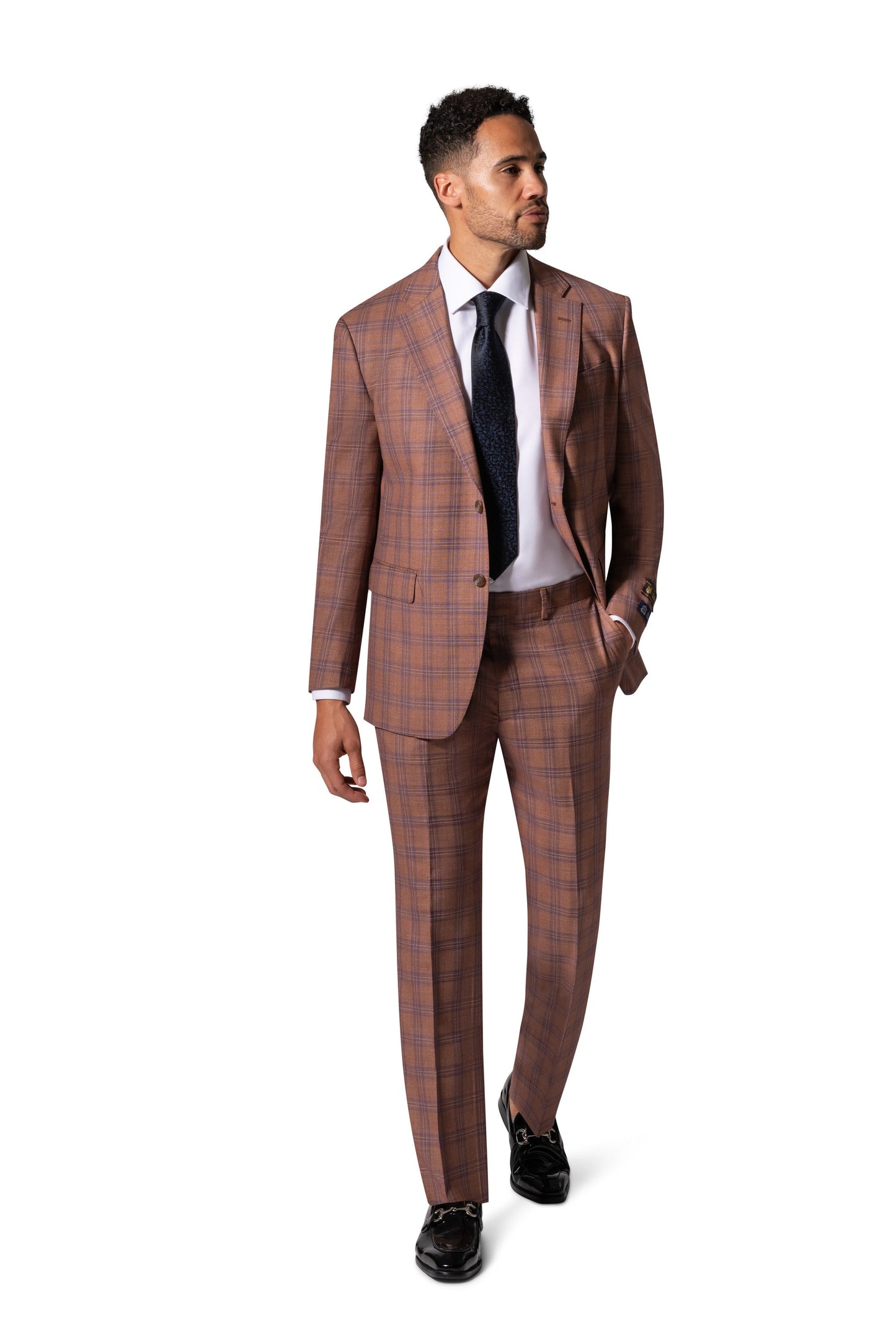 Berragamo Elegant - Faille Wool 10005.4098 S/B Modern Fit Suit