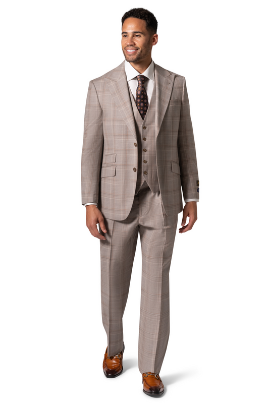 Berragamo Essex Elegant - Faille Wool Solid Suit 10005.4056